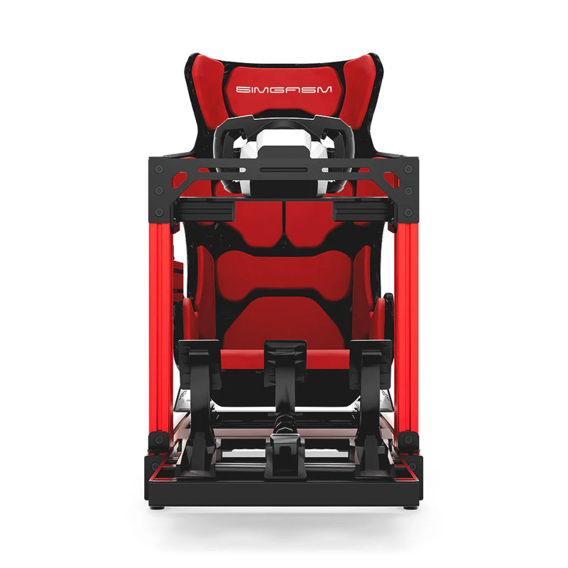 SIMGASM | Club Aluminum Sim Racing Cockpit - Red
