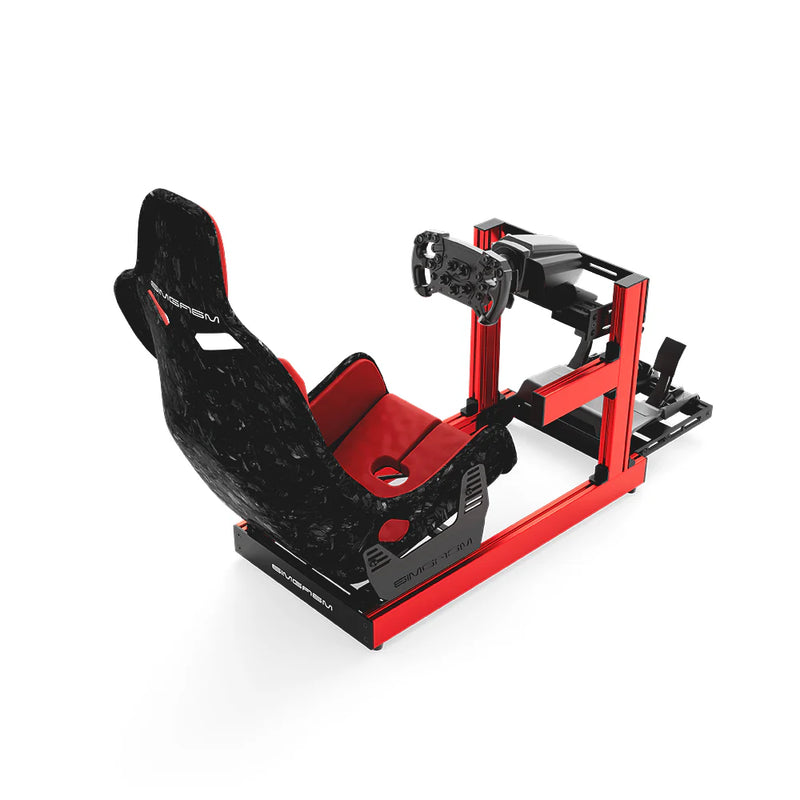 SIMGASM | Club Aluminum Sim Racing Cockpit - Red
