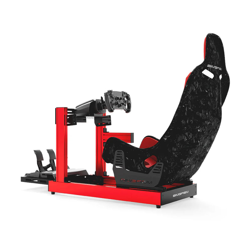SIMGASM | Club Aluminum Sim Racing Cockpit - Red