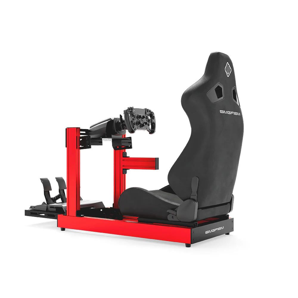 SIMGASM | Club Aluminum Sim Racing Cockpit - Red