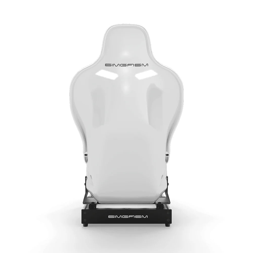 SIMGASM | Club Aluminum Sim Racing Cockpit - White