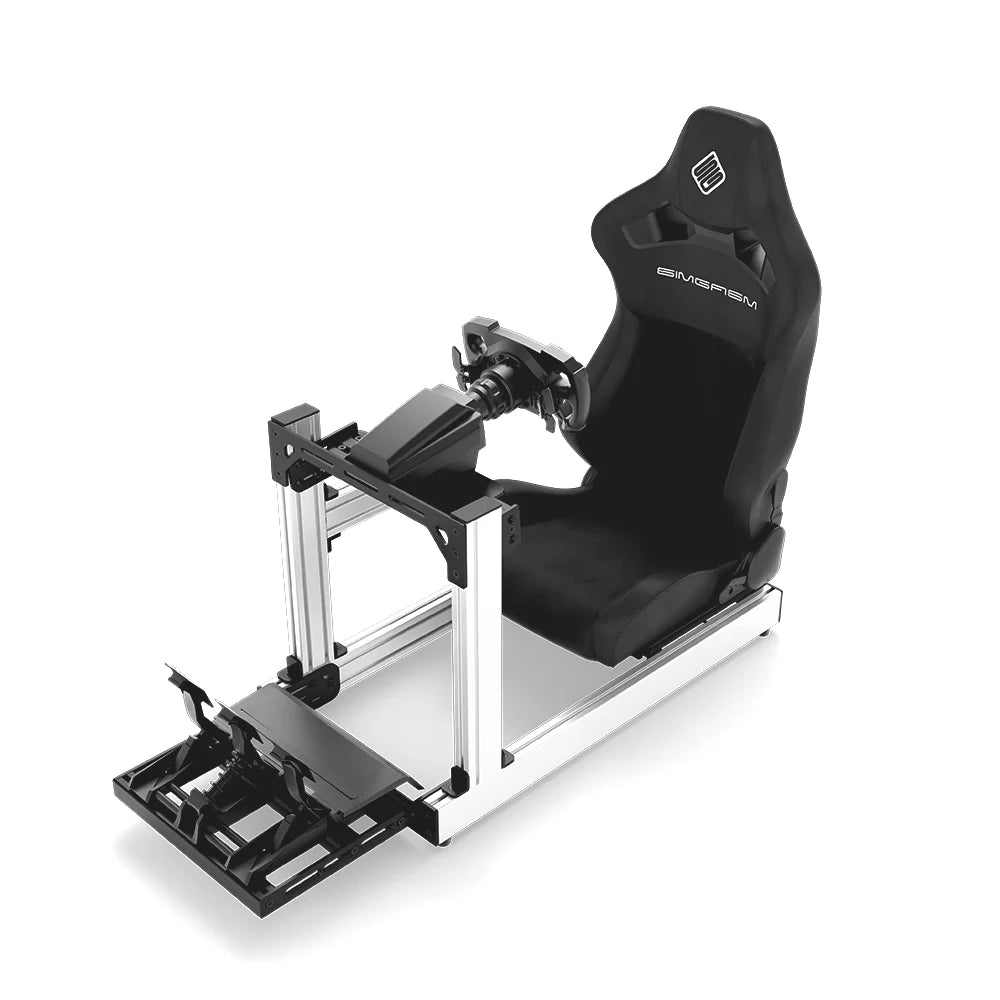SIMGASM | Club Racing Bundle - White - Club Racing Bundle + Moza R5 Bundle - bundle