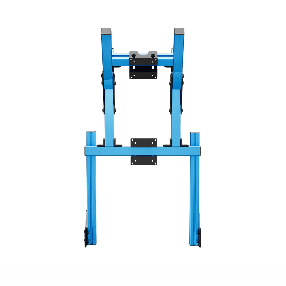 SIMGASM Core Integrated Double Monitor Stand VESA 75/100 in blue, overview