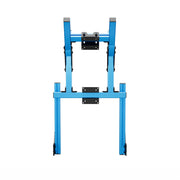 SIMGASM Core Integrated Double Monitor Stand VESA 75/100 in blue, overview
