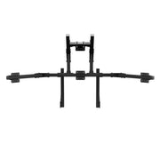 SIMGASM | Core Integrated quad monitor stand vesa 75/100 - Black