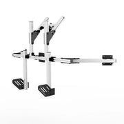 SIMGASM | Core Integrated quad monitor stand vesa 75/100 - White