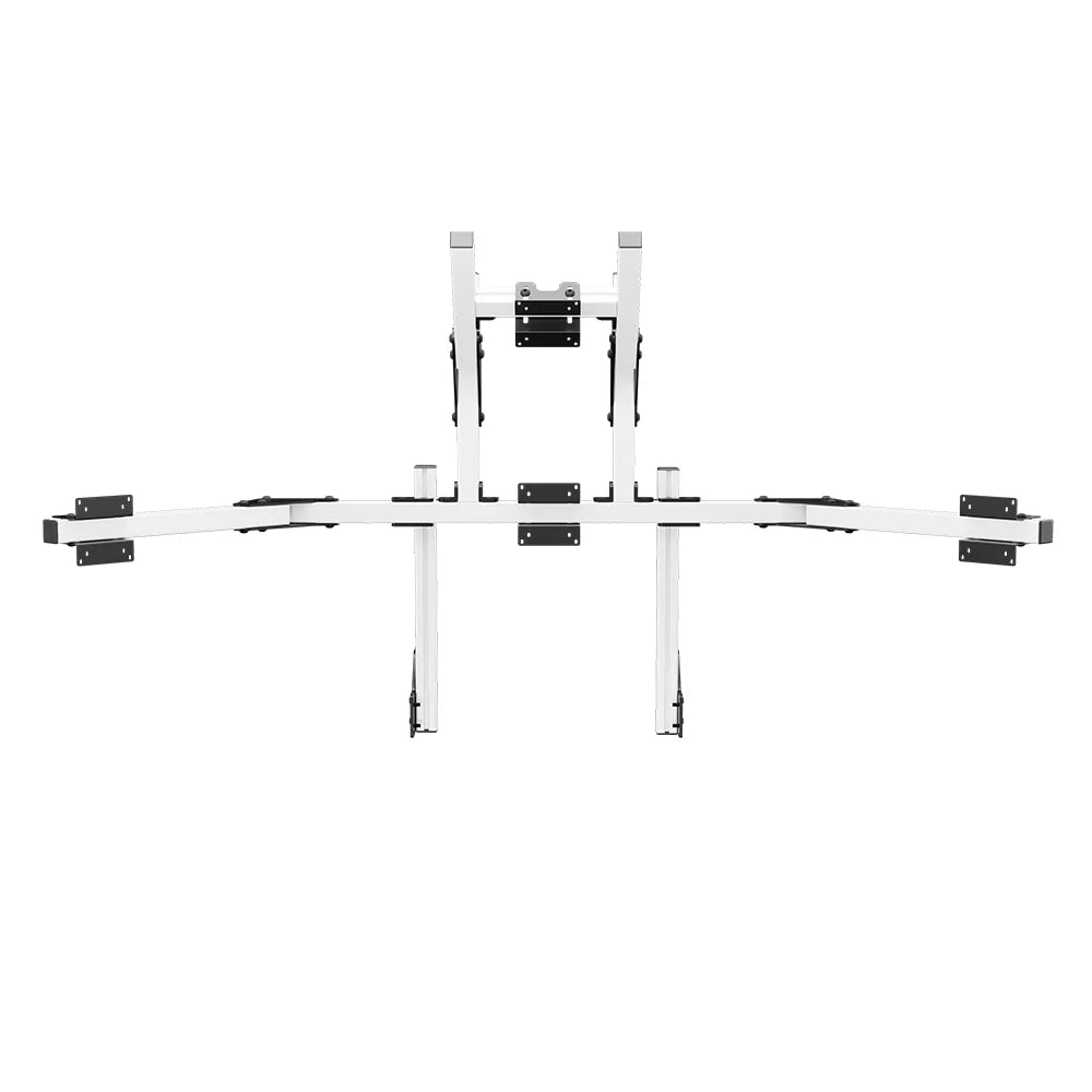 SIMGASM | Core Integrated quad monitor stand vesa 75/100 - White