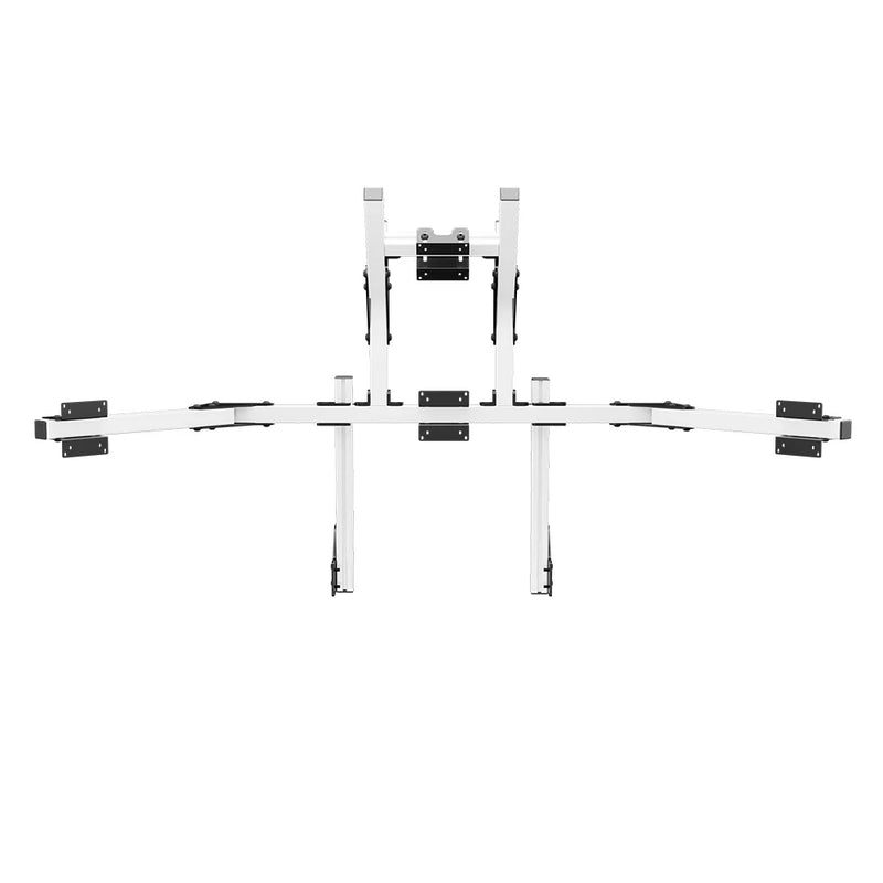 SIMGASM | Core Integrated quad monitor stand vesa 75/100 - White