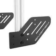 SIMGASM | Core Integrated quad monitor stand vesa 75/100 - White