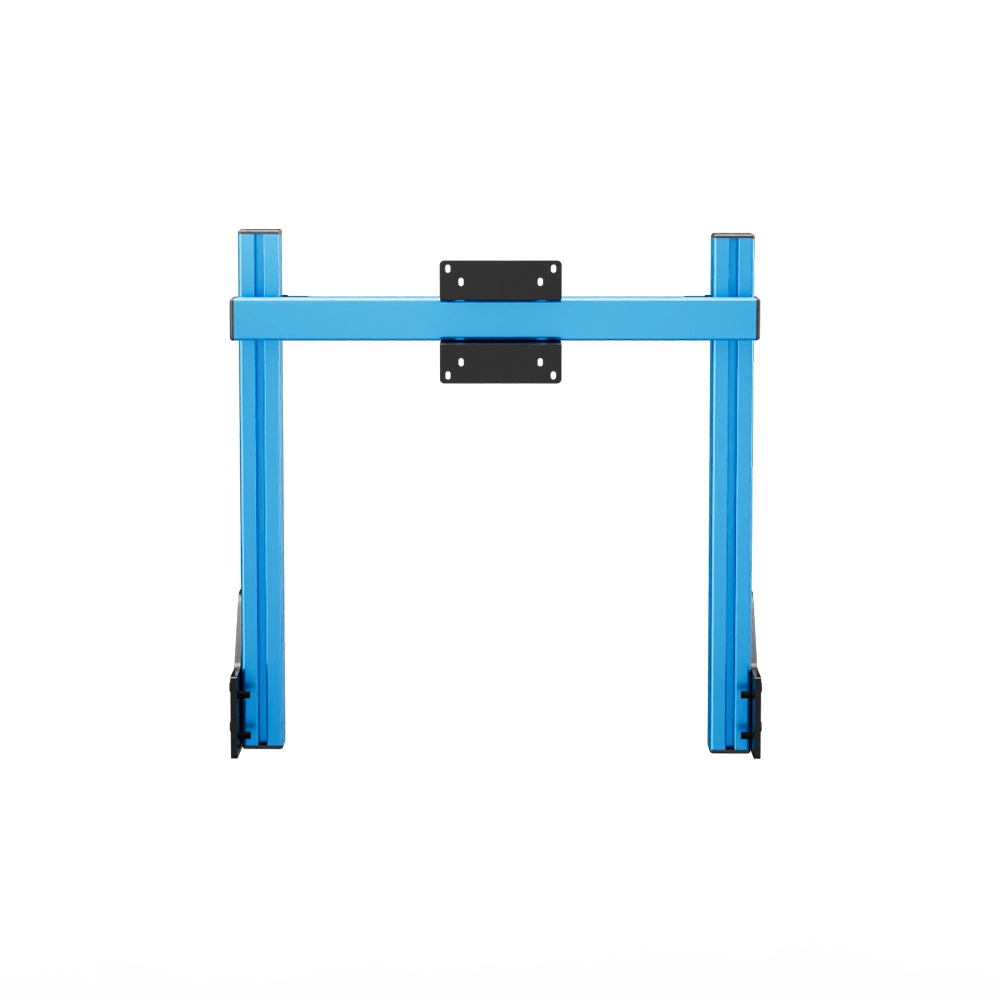 SIMGASM Core Integrated Single Monitor Stand VESA 75/100 in blue, overview