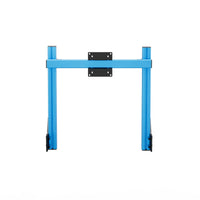 SIMGASM Core Integrated Single Monitor Stand VESA 75/100 in blue, overview