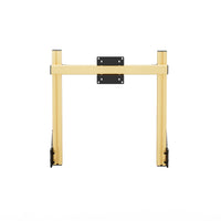 SIMGASM Core Integrated Single Monitor Stand VESA 75/100 in gold, overview