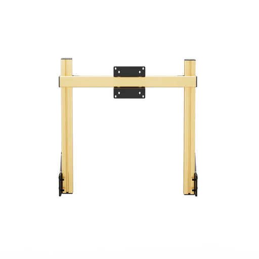 SIMGASM Core Integrated Single Monitor Stand VESA 75/100 in gold, overview