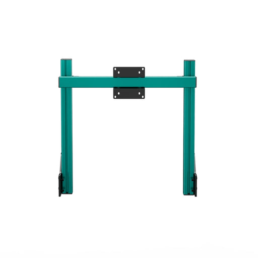 SIMGASM Core Integrated Single Monitor Stand VESA 75/100 in green, overview
