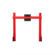 SIMGASM Core Integrated Single Monitor Stand VESA 75/100 in red, overview