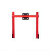 SIMGASM | Core Integrated Single Monitor Stand VESA 75/100 - Red