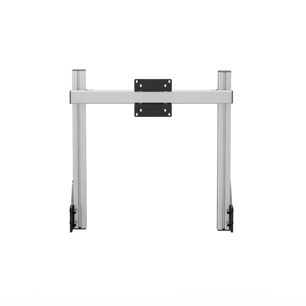 SIMGASM Core Integrated Single Monitor Stand VESA 75/100 in silver, overview
