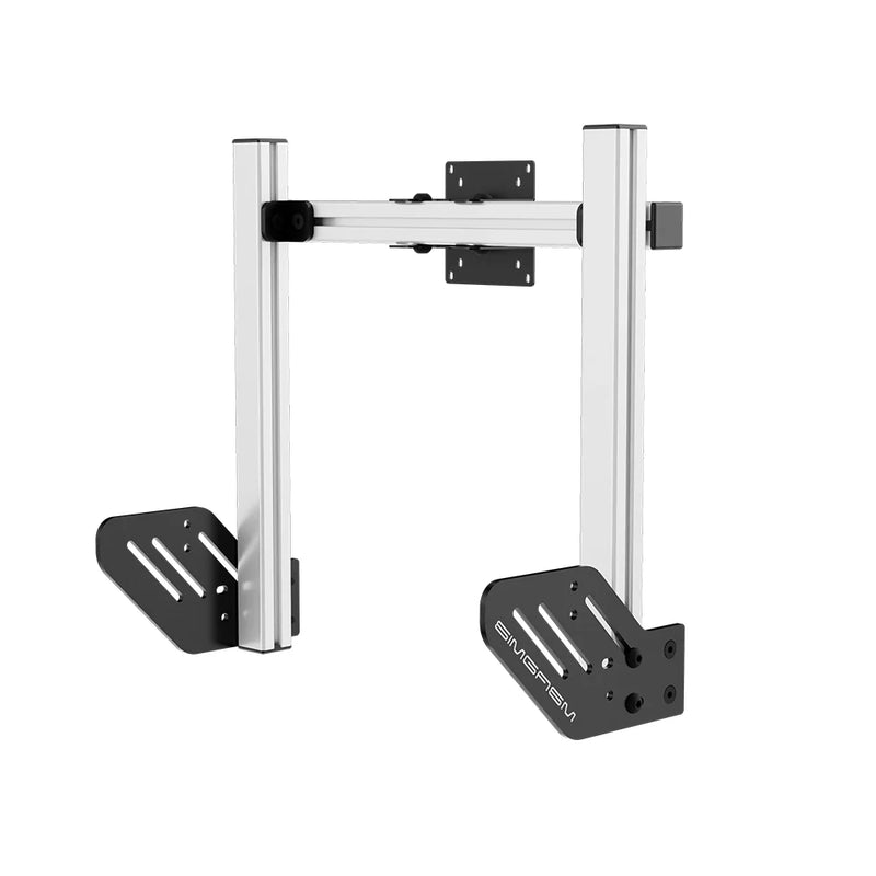 SIMGASM | Core Integrated Single Monitor stand Vesa 75/100 - White