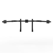 SIMGASM | Core Integrated triple monitor stand 75/100 - Black