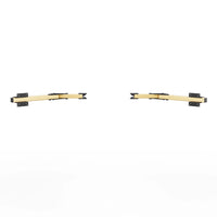 SIMGASM Core Monitor Stand Side Arms VESA 75/100 in gold, overview