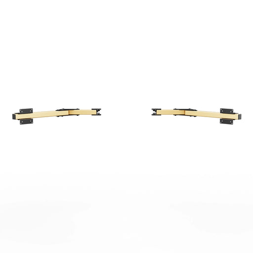 SIMGASM Core Monitor Stand Side Arms VESA 75/100 in gold, overview