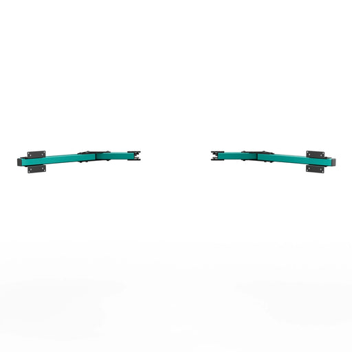 SIMGASM Core Monitor Stand Side Arms VESA 75/100 in green, overview