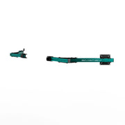 SIMGASM Core Monitor Stand Side Arms VESA 75/100 in green, opposite angle