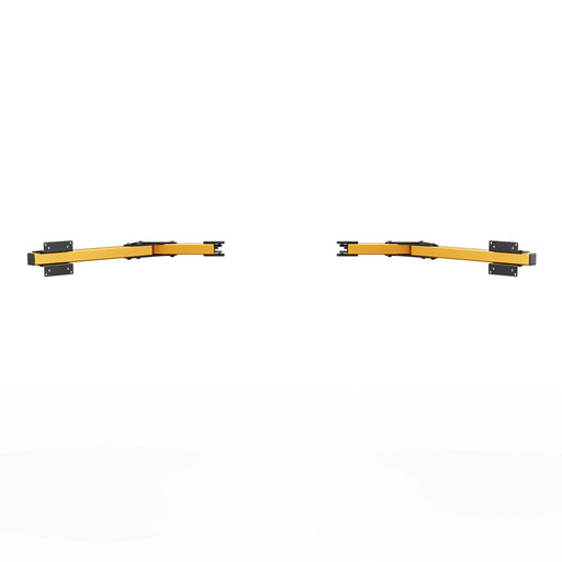 SIMGASM Core Monitor Stand Side Arms VESA 75/100 in orange, overview