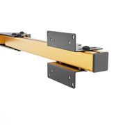 SIMGASM Core Monitor Stand Side Arms VESA 75/100 in orange, mounting detail