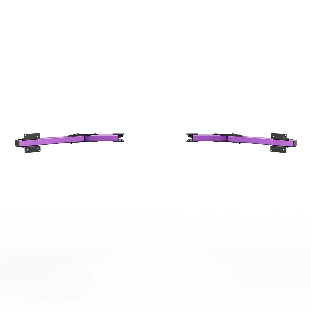 SIMGASM Core Monitor Stand Side Arms VESA 75/100 in purple, overview