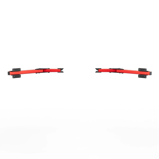 SIMGASM Core Monitor Stand Side Arms VESA 75/100 in red, overview