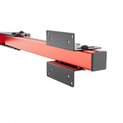 SIMGASM Core Monitor Stand Side Arms VESA 75/100 in red, mounting detail