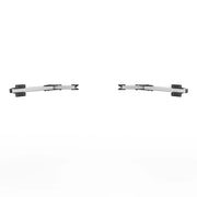 SIMGASM Core Monitor Stand Side Arms VESA 75/100 in silver, overview