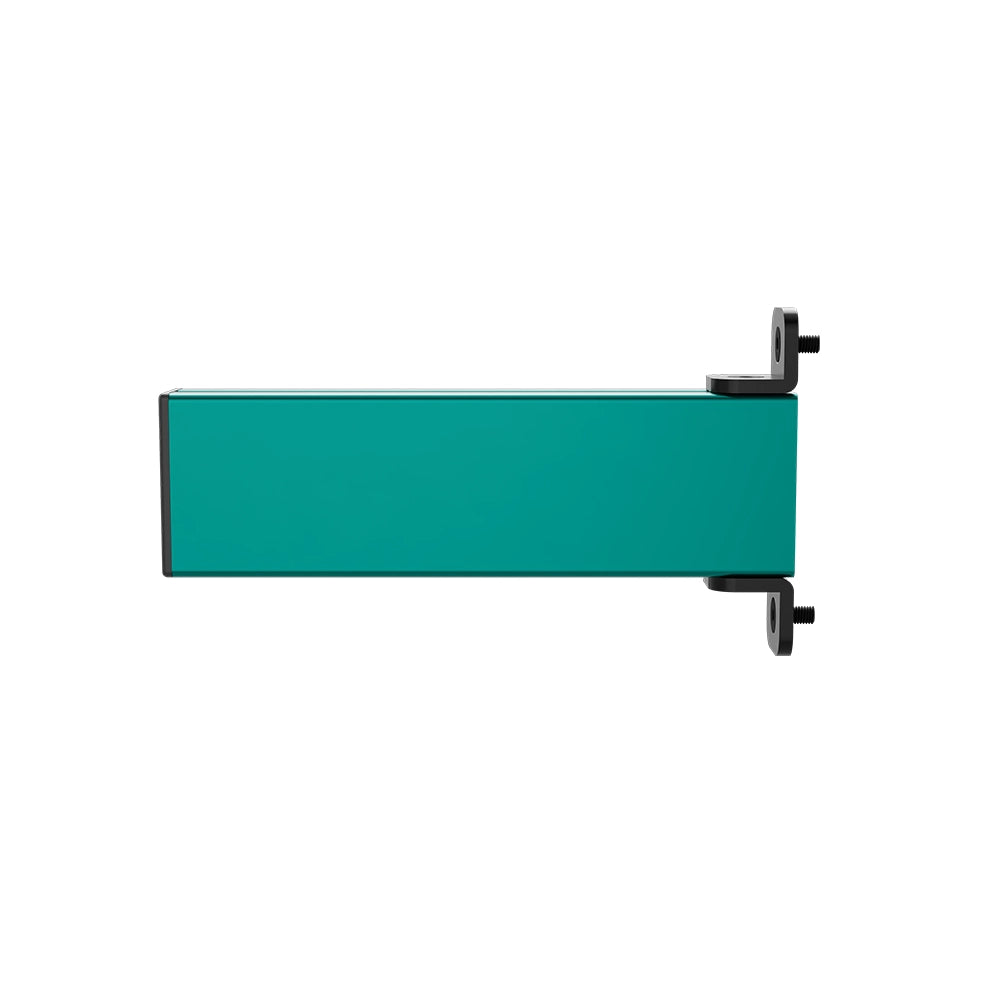 SIMGASM Core green shifter and handbrake mounting arm, outer side view