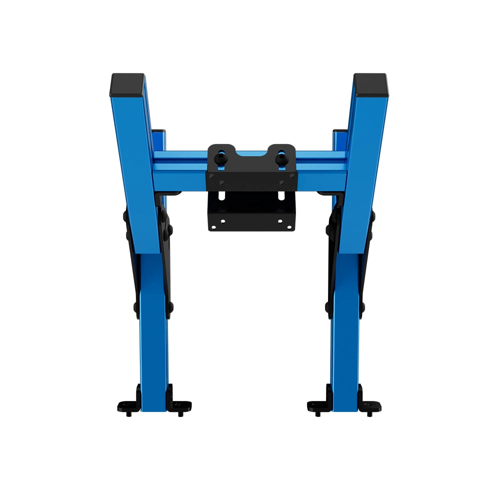 SIMGASM Core Top Monitor Stand VESA 75/100 in blue, overview