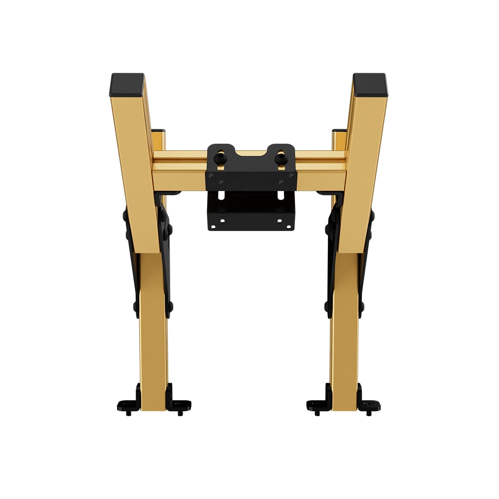 SIMGASM Core Top Monitor Stand VESA 75/100 in gold, overview