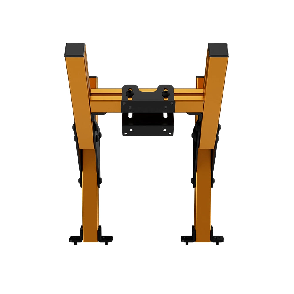 SIMGASM Core Top Monitor Stand VESA 75/100 in orange, overview