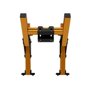 SIMGASM Core Top Monitor Stand VESA 75/100 in orange, overview