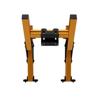SIMGASM Core Top Monitor Stand VESA 75/100 in orange, overview