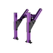 SIMGASM Core Top Monitor Stand VESA 75/100 in purple, opposite angle