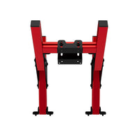 SIMGASM Core Top Monitor Stand VESA 75/100 in red, overview