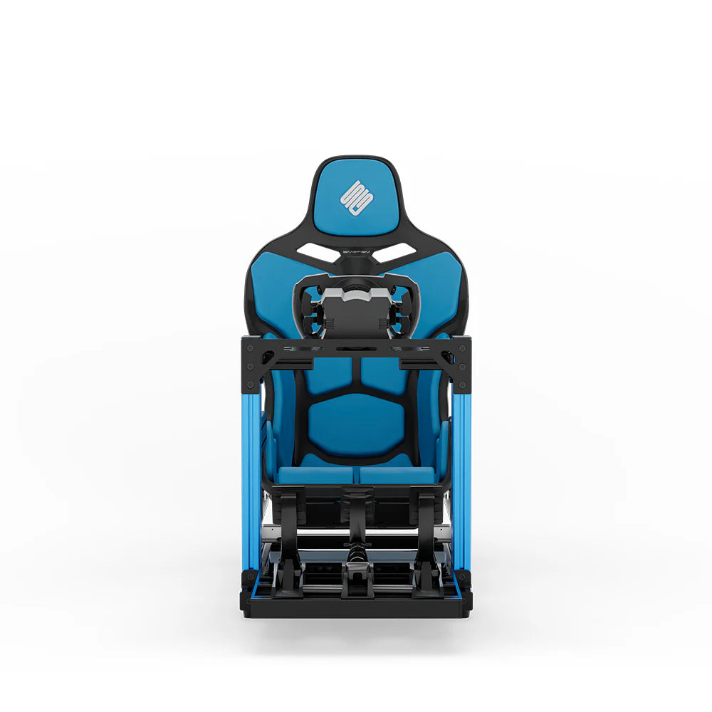 SIMGASM | Hobby Aluminum Sim Racing Cockpit - Blue
