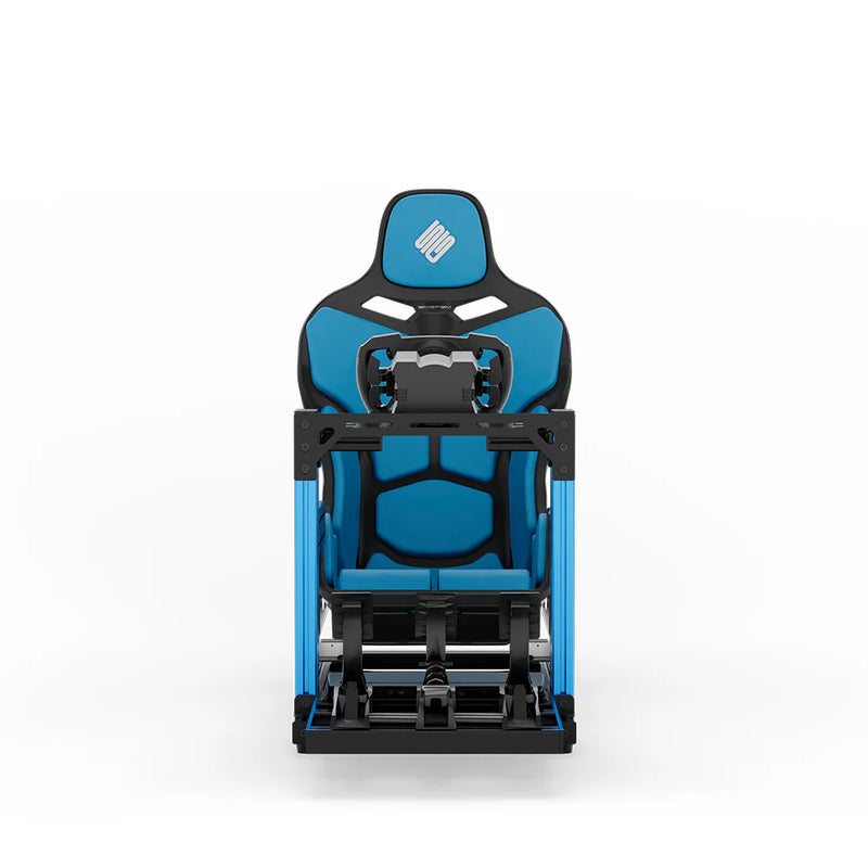 SIMGASM | Hobby Aluminum Sim Racing Cockpit - Blue