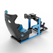SIMGASM | Hobby Aluminum Sim Racing Cockpit - Blue