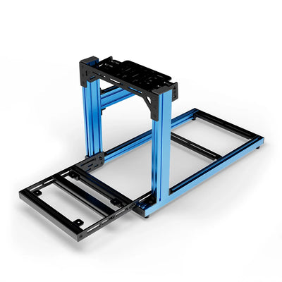 SIMGASM | Cockpit sim racing en aluminium Hobby - Bleu