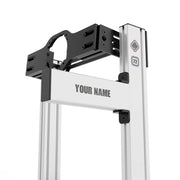 SIMGASM | Hobby Aluminum Sim Racing Cockpit - MARINI - Asetek Front Mount / Add Text & Number - Cockpits