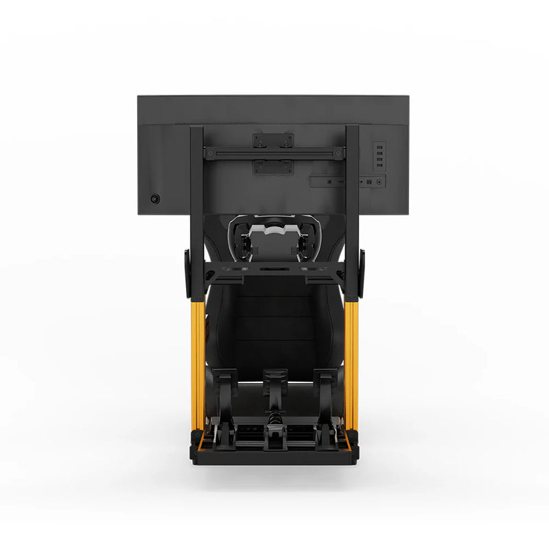 SIMGASM | Hobby Aluminum Sim Racing Cockpit - Orange