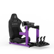 SIMGASM | Hobby Aluminum Sim Racing Cockpit - Purple