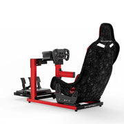 SIMGASM | Hobby Aluminum Sim Racing Cockpit - Red
