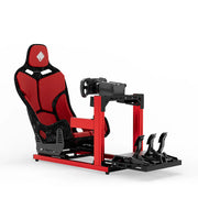 SIMGASM | Hobby Aluminum Sim Racing Cockpit - Red